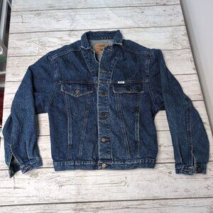 Vintage RIFLE Manufacturing Denim Jean Jacket Men Size Small